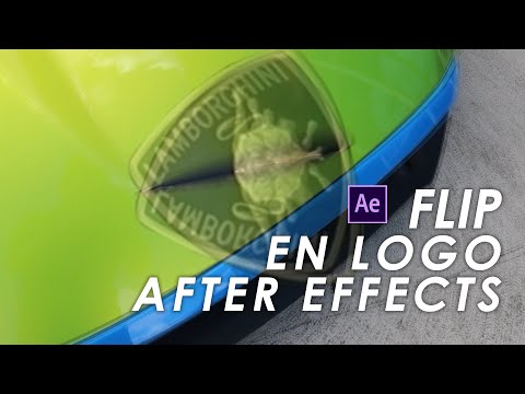 FLIP con el logo de un auto en After Effects