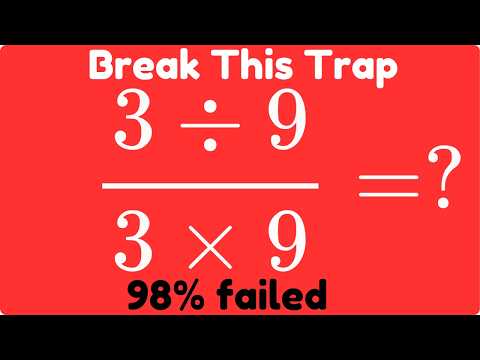 Are you ready to break this math trap ? be careful 98% failed, send wrong answer.