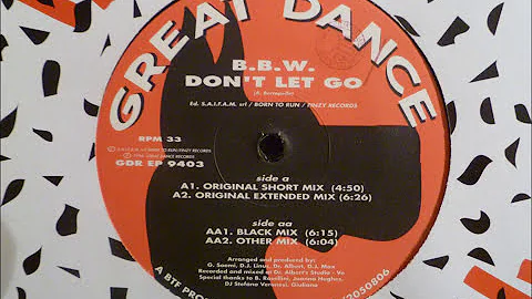 B.B.W. - Don't Let Go