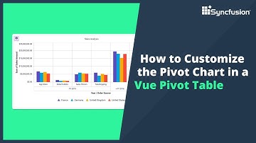 How to Customize the Pivot Chart in a Vue Pivot Table