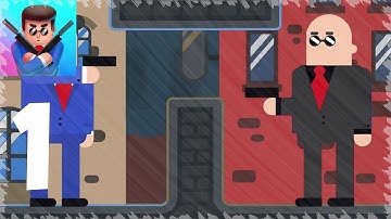 Mr Bullet - Gameplay Walkthrough P1 (Android, iOS Gameplay)