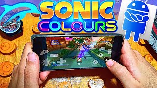 Sonic Colors Android Gameplay - Dolphin Wii Emulator - Mobile 2022