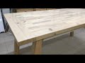 Dining Table DIY Woodworking Ahşap Yemek Masası Yapımı