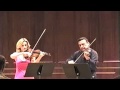 Leclair sonata no 5 featuring the violin duo team of alvaro gomez and routa kroumovitch