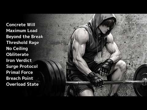 Concrete Will 🔥 Aggressive Rap Rock Workout Playlist | Gym Motivation Music | LOCK IN // Vol.04