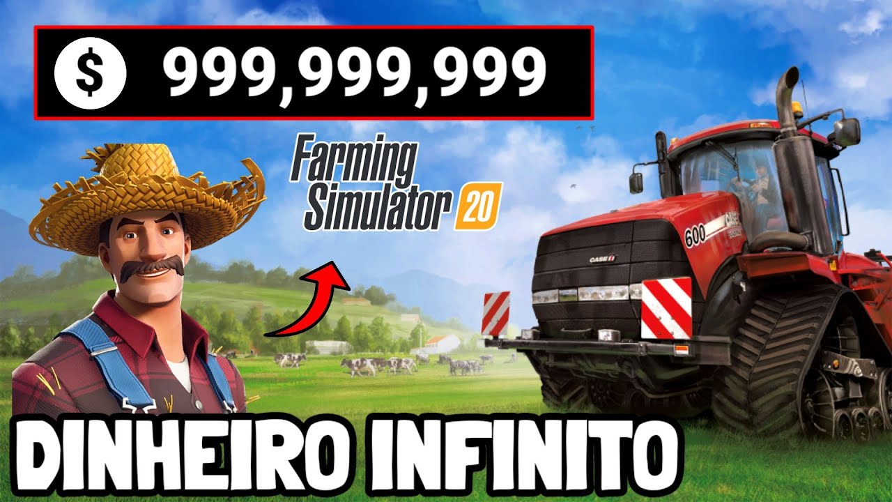 🌀MOD: FARMING SIMULATOR 20 | DINHEIRO INFINITO | TUDO DESBLOQUEADO ...