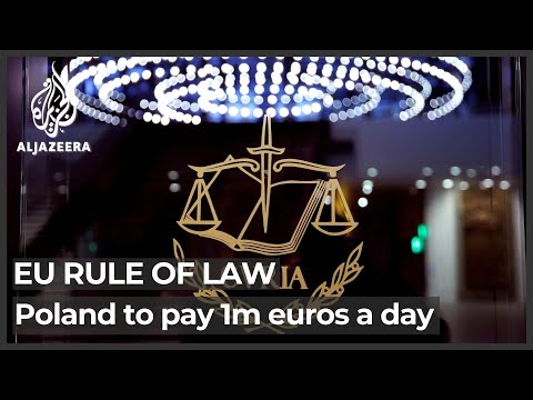 Top EU court fines Poland 1m euros a day over judicial reform