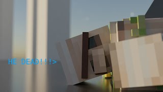 Minecraft iron golem death animation (test)