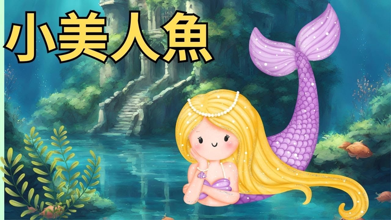 【小美人魚】｜兒童睡前故事｜兒童故事繪本｜床邊故事｜童話故事｜寓言故事｜兒童動畫｜晚安故事｜兒童節｜小寶貝點播故事