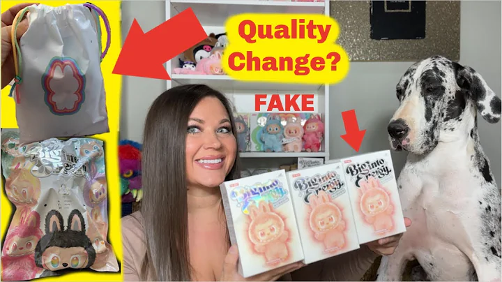 REAL VS FAKE LABUBU Big into Energy POPMART Blind box - New Labubu drawstring bags