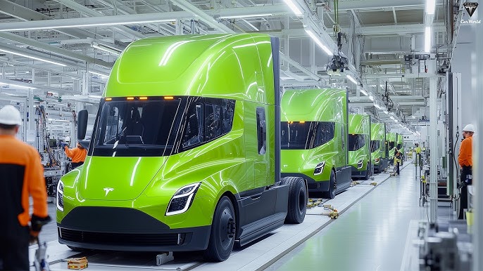 Elon Musk Confirms Tesla Semi 2025 Has BIG Change In Production! Huge Profits Shock All Industry! - YouTube