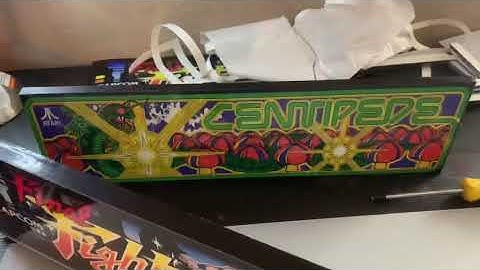 DIY lit marquee for arcade 1up mini tutorial