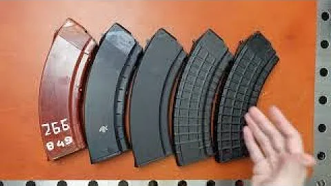AK-103 vs Bakelite vs Circle 10 vs PSA Blue Waffle AK-47 Magazine