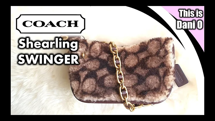 Coach Shearling Swinger Bag Unboxing | Measurements | Price | Mod shots