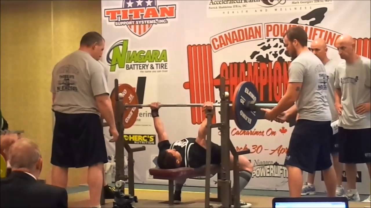 2014 Canadian Powerlifting Championship YouTube