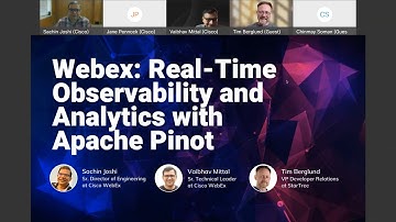 Webex: Real-Time Observability & Analytics with Apache Pinot (Hosted by StarTree)