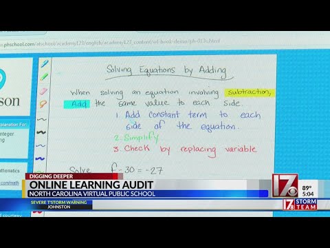 Online learning audit for North Carolina Virtual Public School