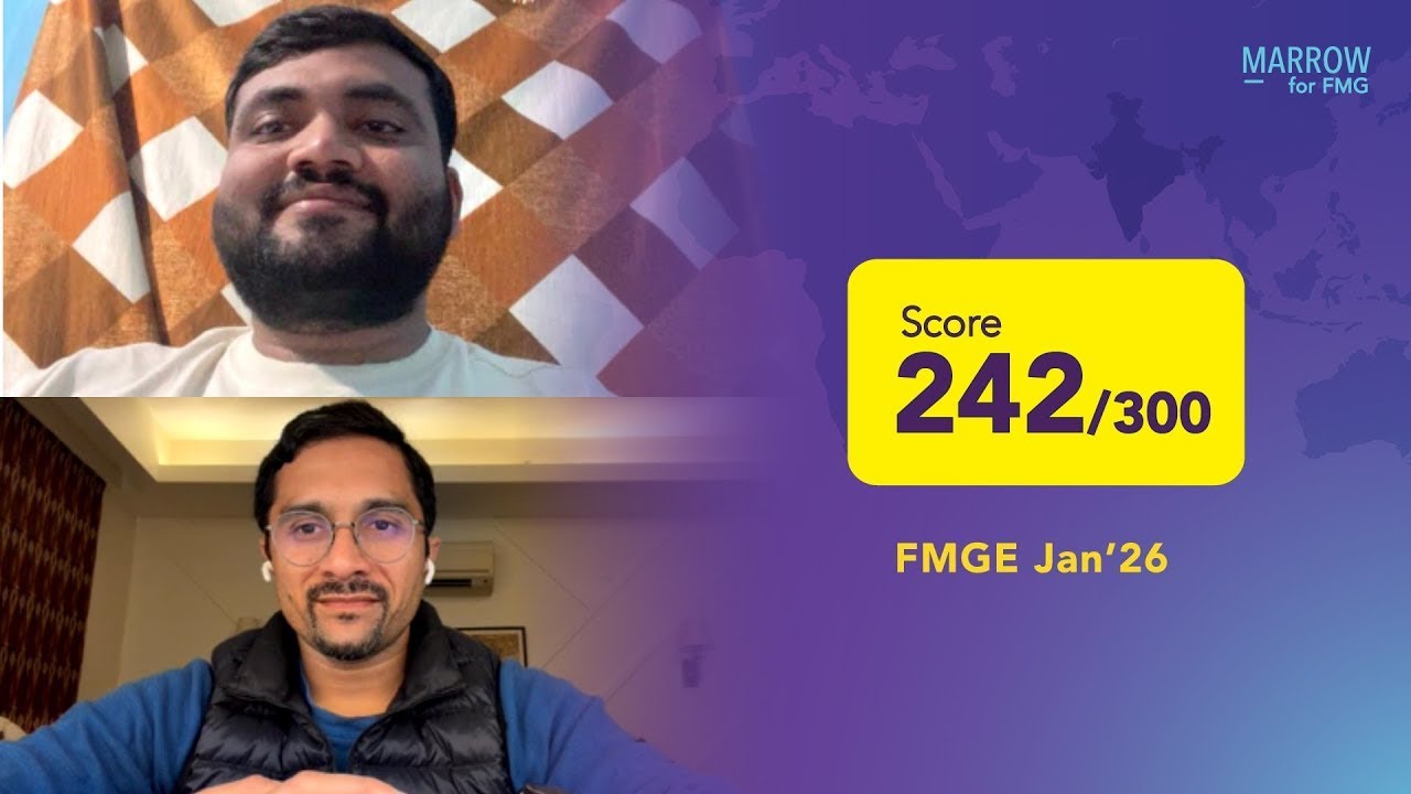 Dr Yash (Plan C), 242/300 in FMGE Jan ’26 on how he prepared one step harder than the actual exam