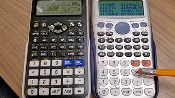 Casio fx-115ES PLUS vs. Casio fx-991EX CLASSWIZ