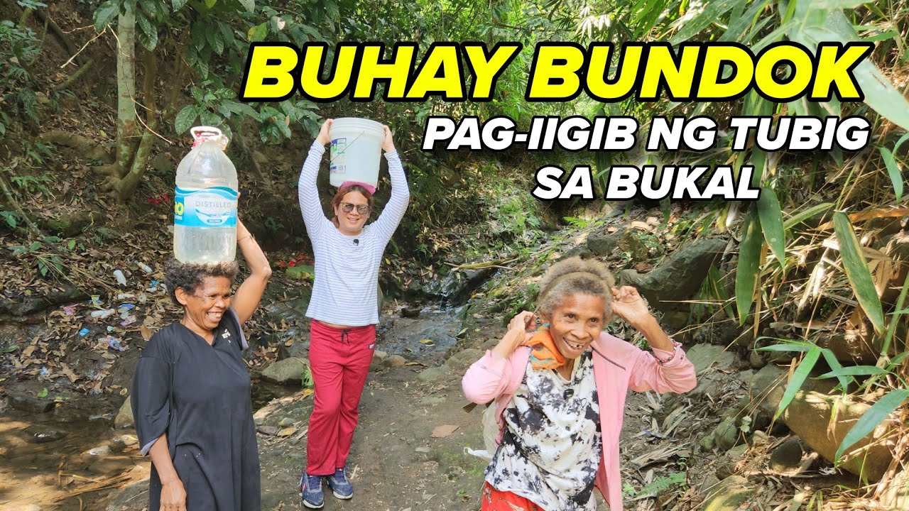 KAWAY-KAWAY SA MGA NAKAKARANAS NG GANITO MAG-IIGIB NG TUBIG SA BUKAL