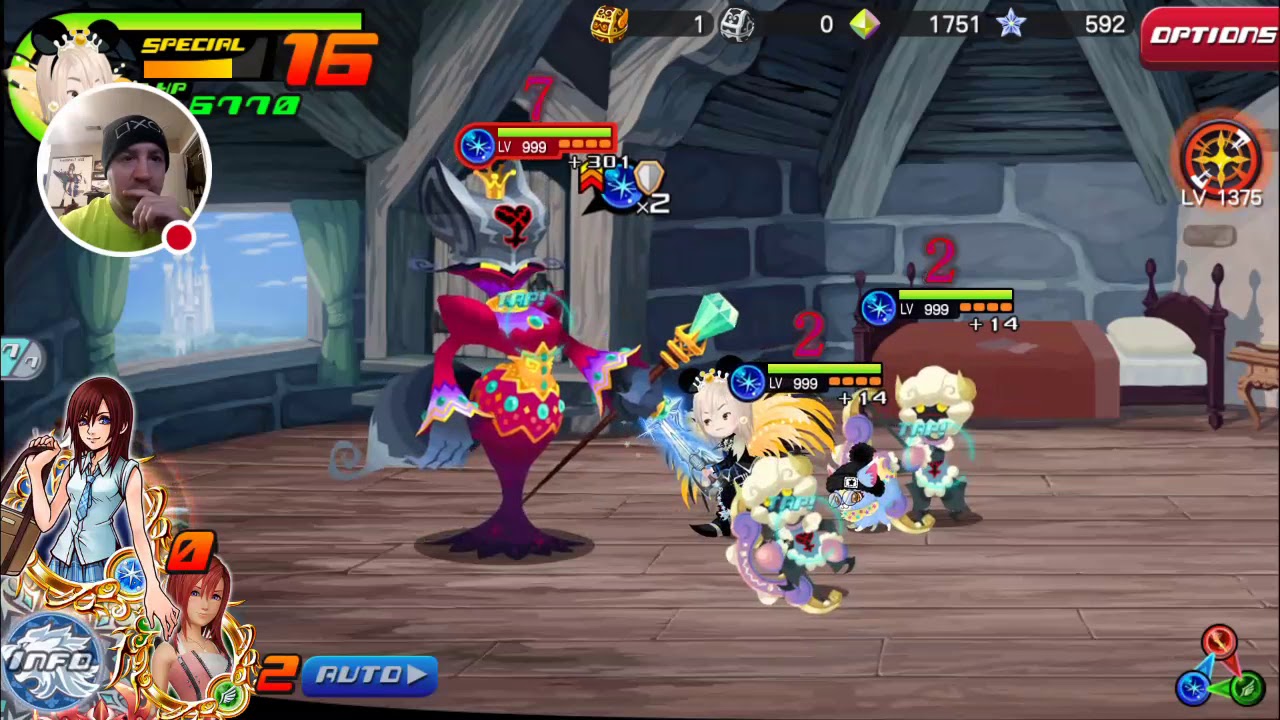 Kingdom Hearts Union X: Weekly Gem Quest A Mean Maiden!