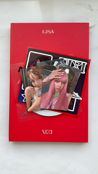 Everything in Lisa’s ‘Alter Ego’ Vixi ver. Album 💿🖤🩷#lisa #blackpink