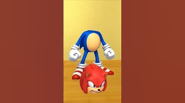 GUESS SONIC REAL HEAD WITH SHADOW SONIC AMY AND KNUKLES TAILS in GARRYS MOD