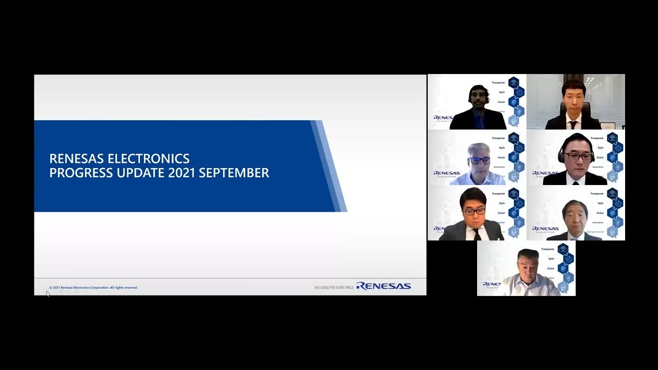 Progress update / Q&A  (September 29, 2021)