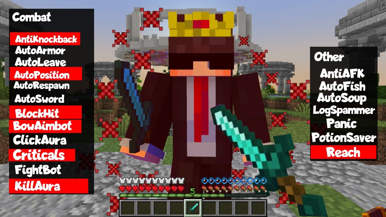 I Used Hacks In Minecraft Bedwars (Hindi)