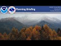 NWS Missoula Weather Briefing