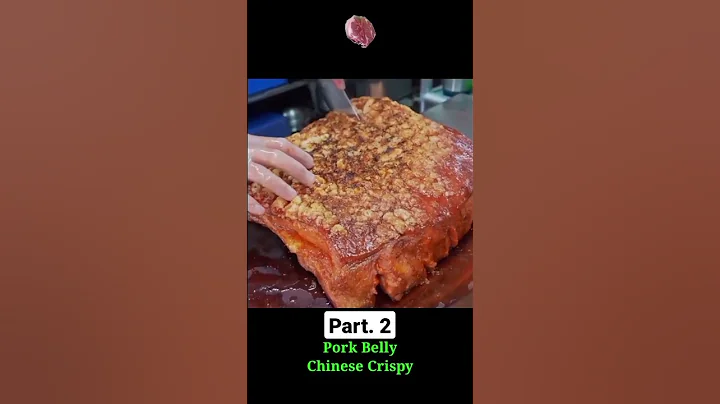 Chinese Food Crispy Pork Belly. Create Taste With Love❤️ #ChineseFood