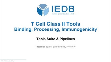 2025 User Workshop – 2.2 – T Cell Class II Tools & Pipelines & Section 2 Q&A