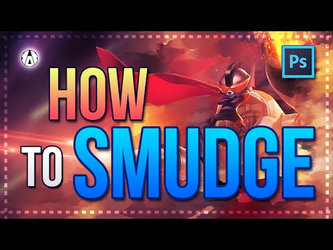 ✭ Tutorial Photoshop - How to smudge for a Background Wallpaper ✭