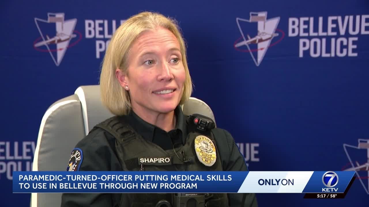 Paramedic-turned-officer putting medical skills to use in Bellevue through new program