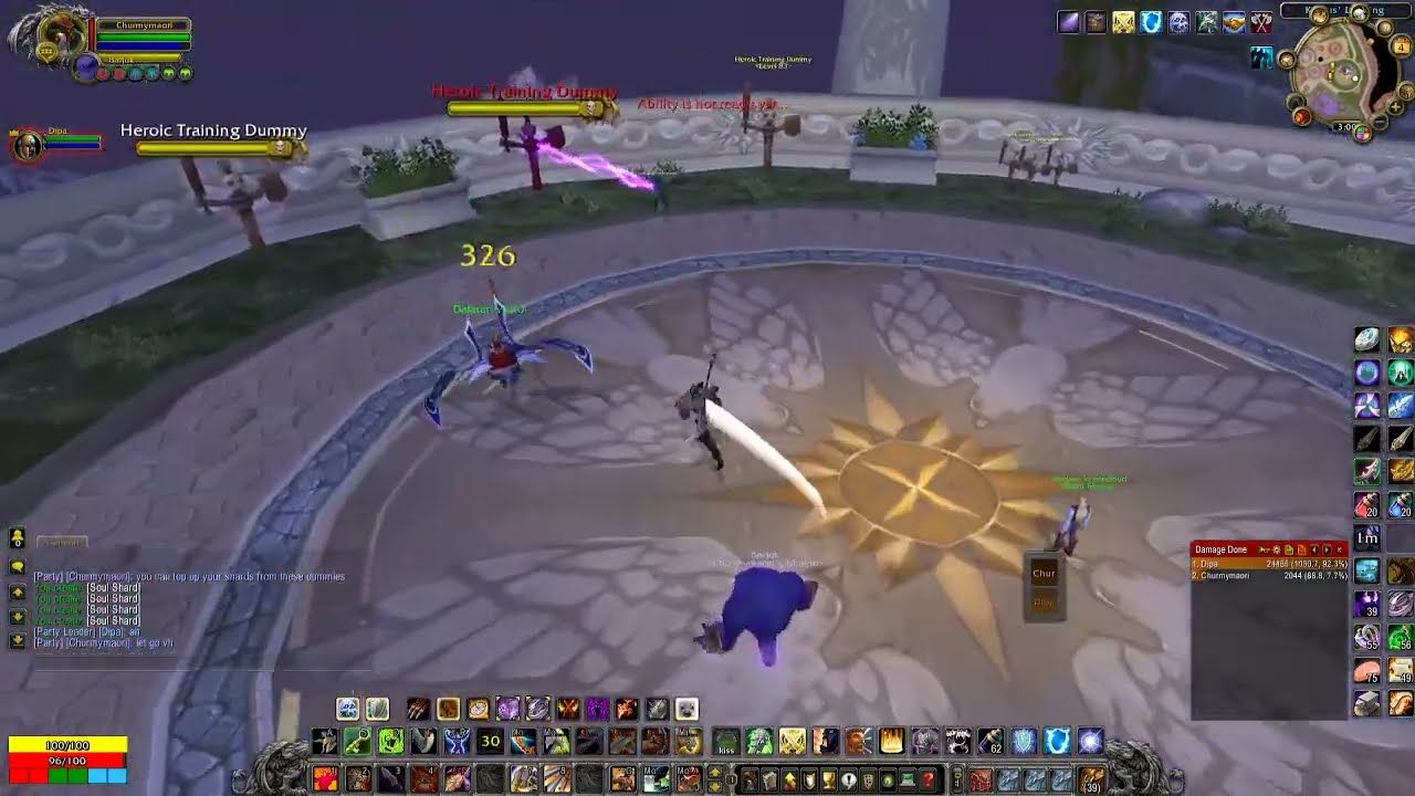 Project Ascension WOTLK - Topping up soul shards in Dalaran