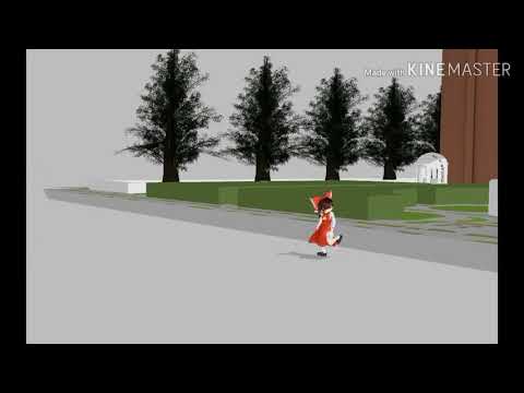 東方MMD　　　　ちび霊夢が頑張ってBatAppleを踊ってみた！