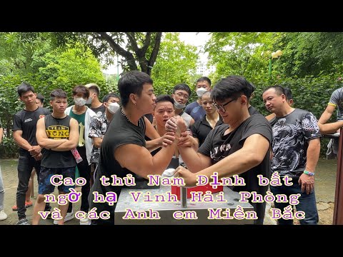 Video Cao thủ bất ngờ hạ tất cả Anh em vật tay Miền Bắc tại... - youtube