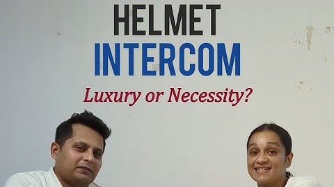 Helmet Intercom - Luxury or Necessity - Pros and Cons of Intercom - BluArmor Intercom C20