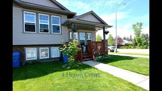 SOLD! Space! Lots of Parking! 4 Heron Court in  Penhold, AB