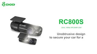 DOD Dashcam  RC800S Introduction screenshot 4