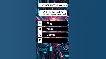 Think You’re a Tech Genius? Prove It with This Quiz! Which is the worlds most  #quickmindtest #tech