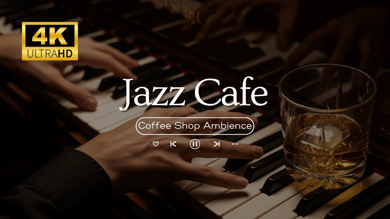 Jazz At The Coffee Shop 🎷 - Relaxing Background Music For Work Study ...