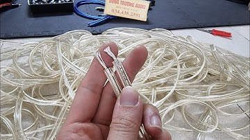 dây loa bạc đức oehlbach 2x1.5mm , chất âm tốt   giá cả hợp lí , anh em vào lựa nhé