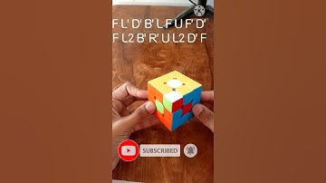 How To Make EXCHANGED CHICKEN FEET PATTERN IN RUBIK