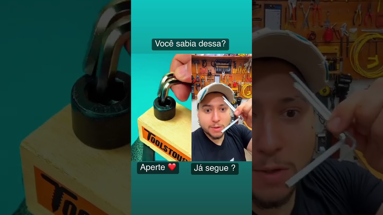 NUNCA mais gaste DINHEIRO com várias chaves ALLEN ❤️‍🔥