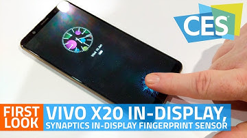 Vivo X20 Plus Under Display, Synaptics In-Display Fingerprint Sensor First Look