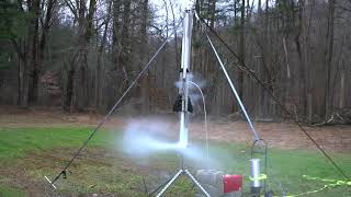 Bowie half-cat rocket SN18 cold flow test