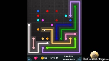 Flow Game Level - 821 [12x12] Mania Connect the Dots