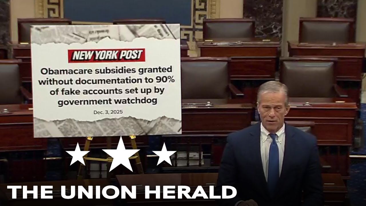 Senate Majority Leader Thune Delivers Remarks on Affordable Care Act ...