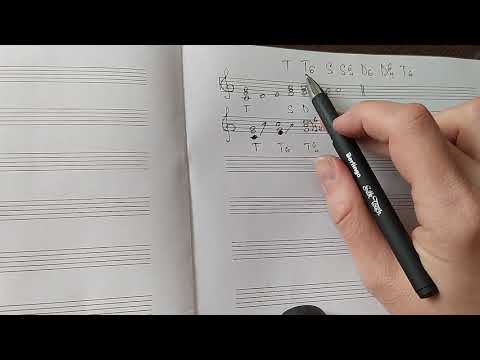 Строим Обращения трезвучий  | Аккорды